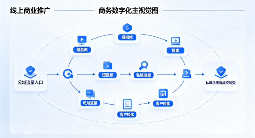 万源市线上商业推广怎么做？全域流量闭环搭建与低成本转化实战指南